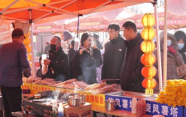 东营市东营区：贺年会赶大集 2浩瀚体育app下载00余种特色美食与非遗等你来体验(图2)