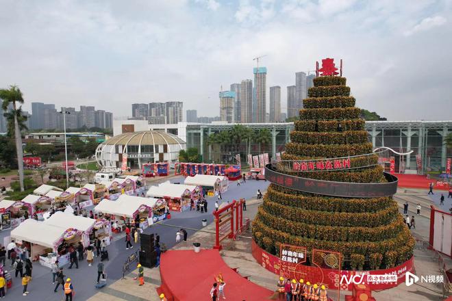 美食+花市+年货+烟花！岭南年味美食嘉年华暨陈村花市开幕浩瀚体育平台(图4)